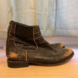 Free People Matisse Distressed Ankle Boot